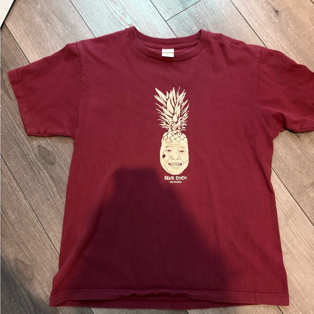Red Short Sleeve Blue CoCo